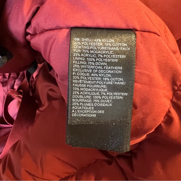 The North Face Outerboroughs Parka Cordovan XS - Picture 5 of 5